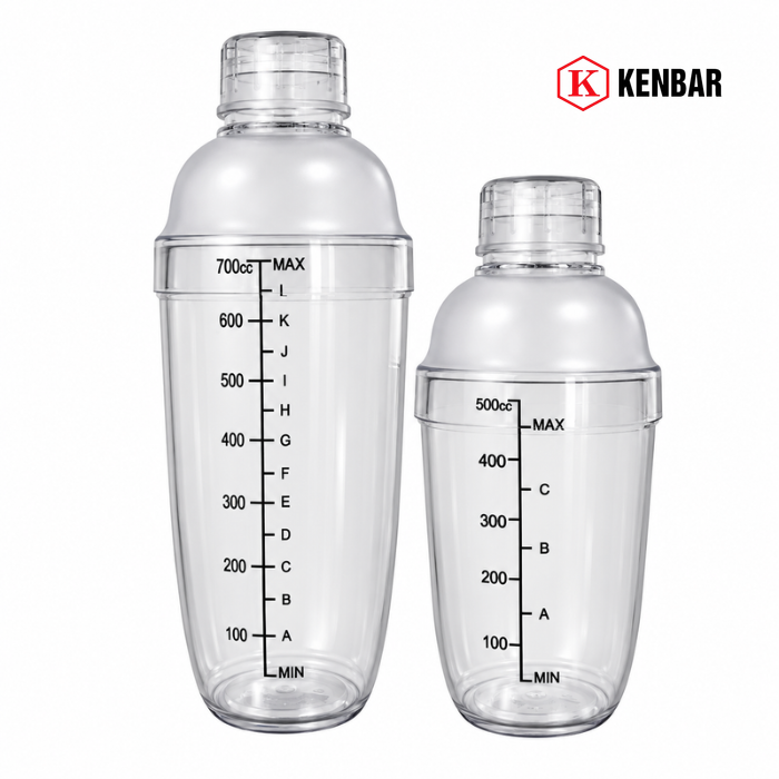 Bình Lắc Shaker Nhựa (500ML - 700ML)