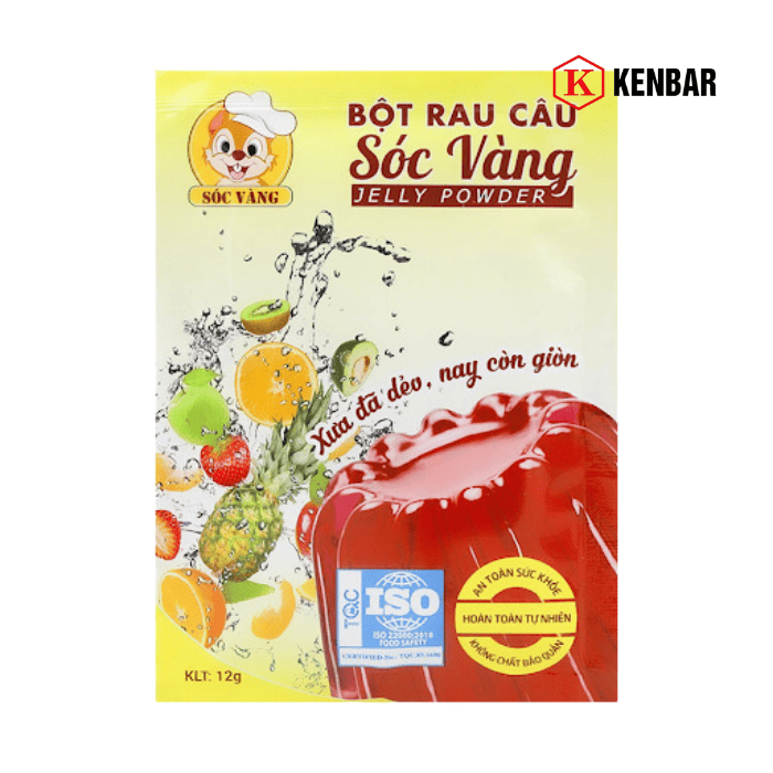 Bột Rau Câu Sóc Vàng 1