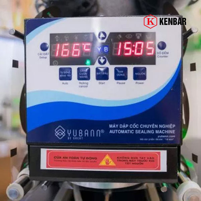 Máy Dập Nắp Cốc Tự Động YUBANN YB-88A 2