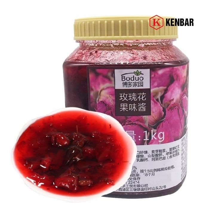 Mứt Hoa Hồng Boduo 1Kg 2