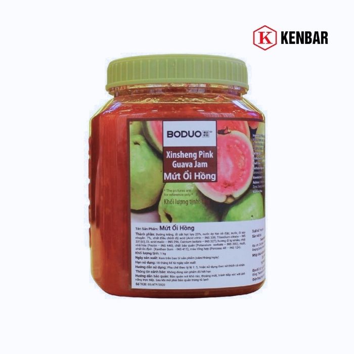 Mứt Ổi Hồng Boduo 1Kg 1