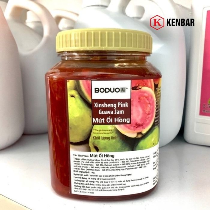 Mứt Ổi Hồng Boduo 1Kg 2