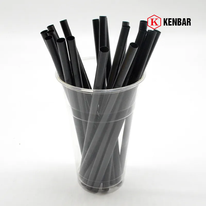 Ống Hút Phi 6 Đen Có Màng Bọc 500g 2