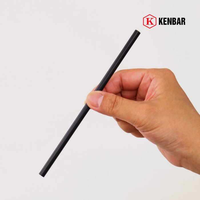 Ống Hút Phi 8 Đen Có Màng Bọc 500g 5