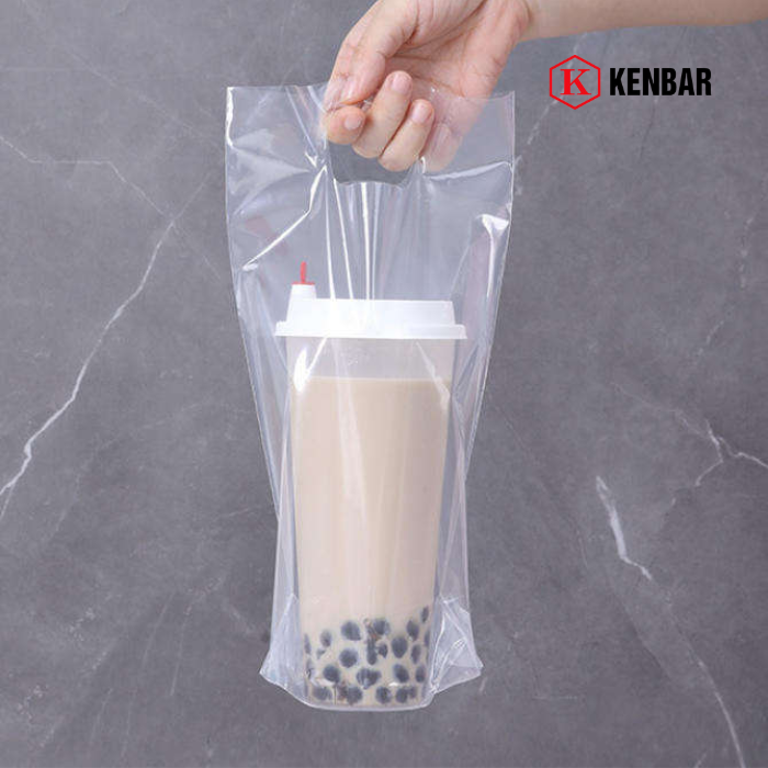 Túi PE trong suốt có quai 1kg 1