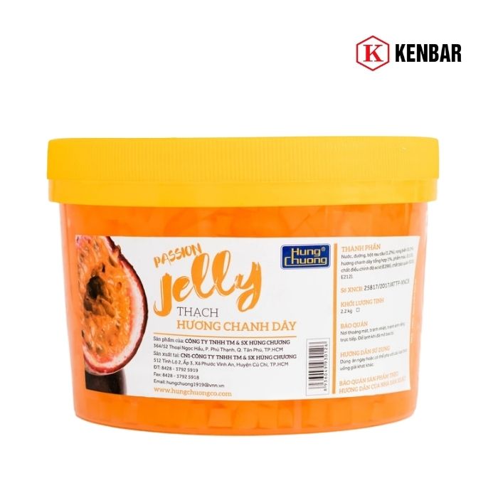 Thạch Jelly Chanh Dây Hùng Chương 2.2Kg 1 Thạch Jelly Chanh Dây Hùng Chương 2.2Kg 1