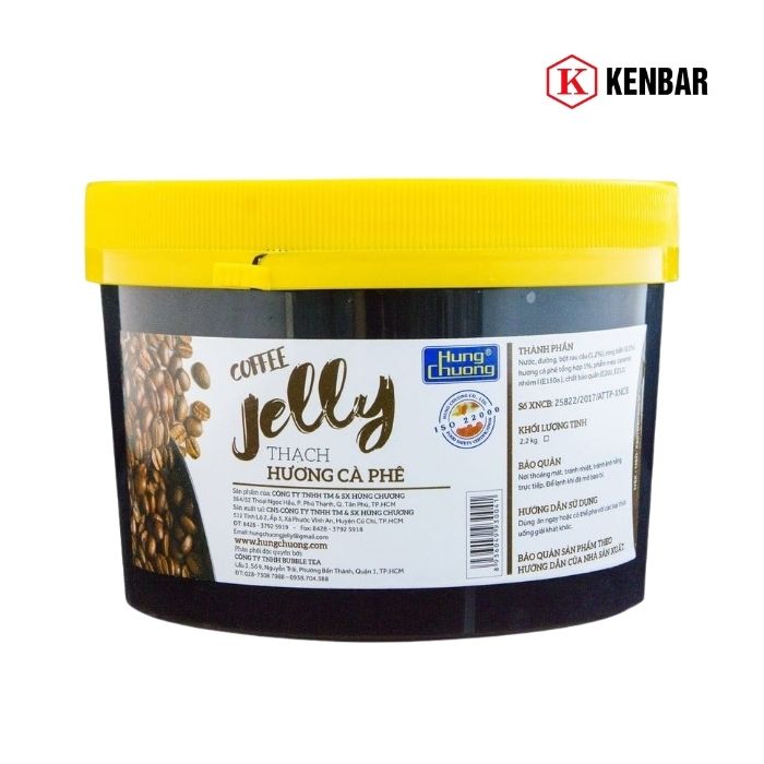 Thạch Jelly Coffee Hùng Chương 2.2Kg 1