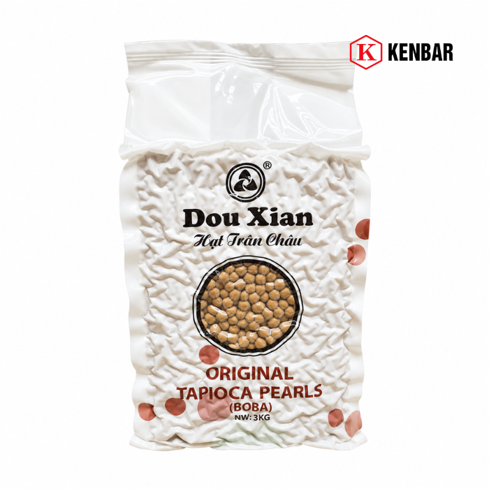 Trân Châu Đường Đen Hạt 2.5 Douxian 3KG