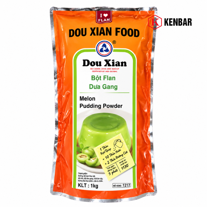 Bột Pudding Dưa Lưới Douxian