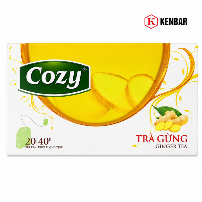 # Trà Gừng Túi Lọc Cozy Hộp 40G