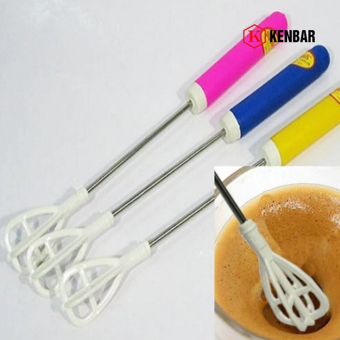 Cây Đánh Bọt Cà Phê Nhựa 2