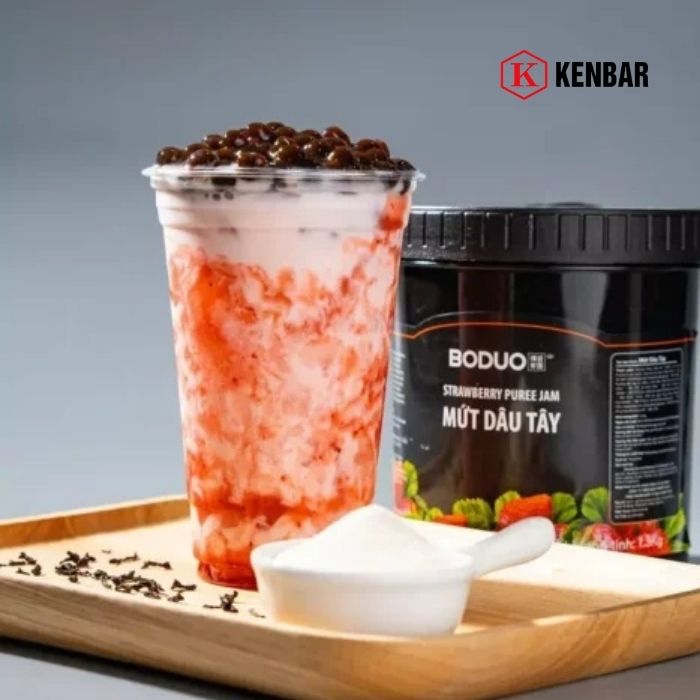 Mứt Dâu Tây Boduo 1.36Kg 2