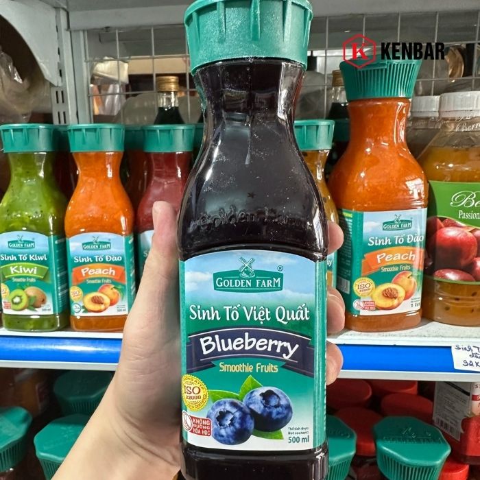 Sinh Tố Việt Quất Golden Farm 1L 2