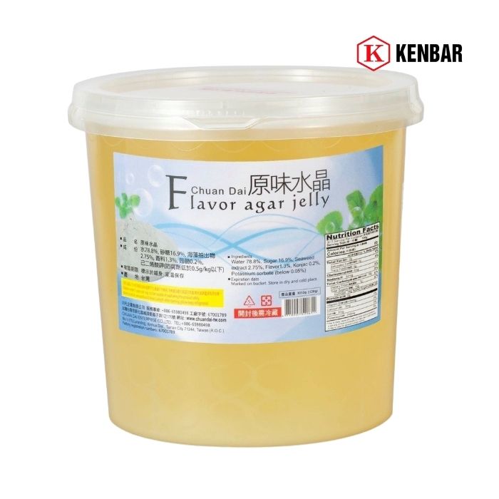 Thạch Agar Nguyên Vị Đài Loan 3.2Kg 1 Thạch Agar Nguyên Vị Đài Loan 3.2Kg 1