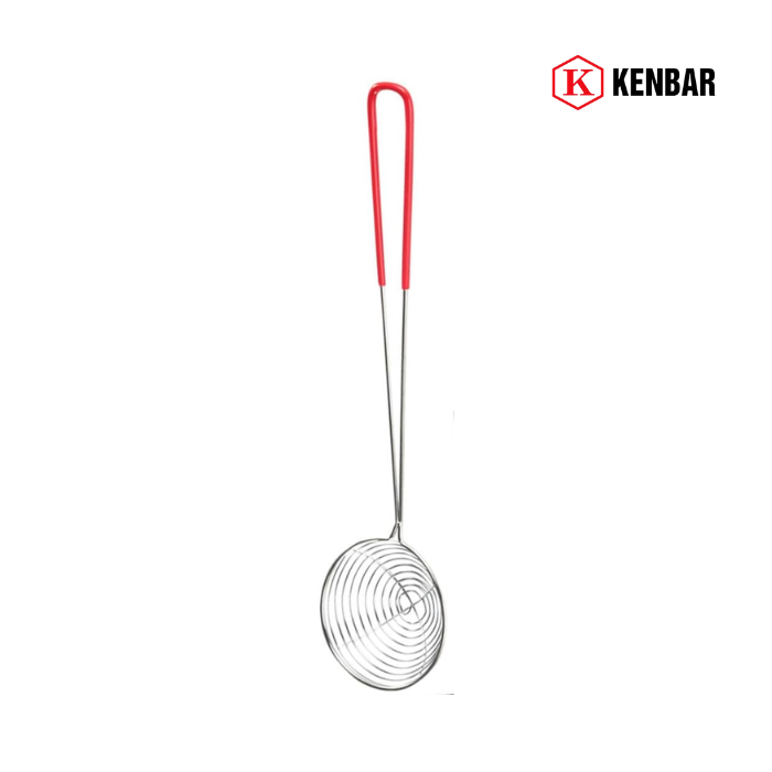 Vợt múc topping, trân châu inox 1 Vợt múc topping, trân châu inox 1