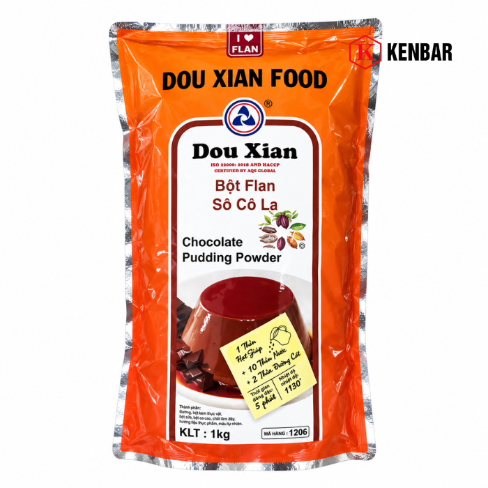 Bột Pudding Douxian Socola