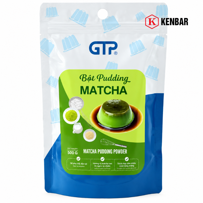Bột Pudding Matcha GTP 500G