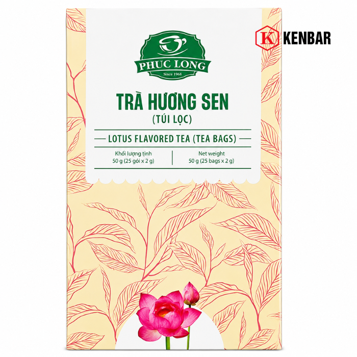 Trà Sen Túi Lọc Phúc Long Hộp 50G