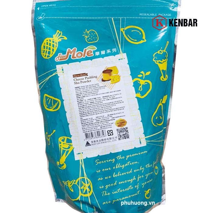 Bột Mole Pudding Phô Mai 2