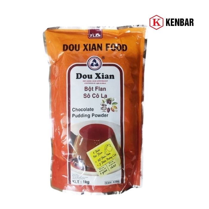 Bột Pudding Douxian Socola 1