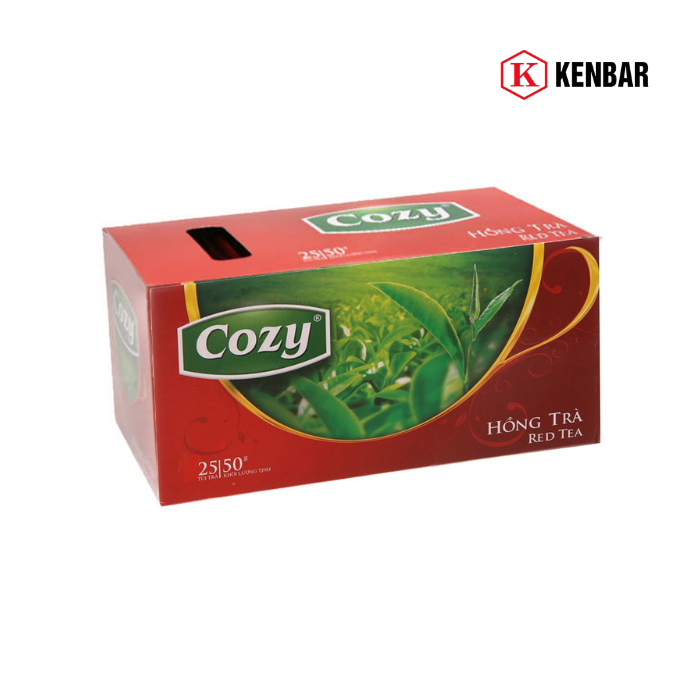 Trà Túi Lọc Cozy Hồng Trà hộp 50g 1