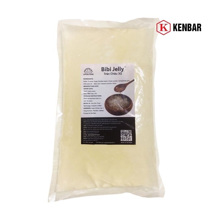 Trân Châu 3Q Bibi Jelly 2Kg 1