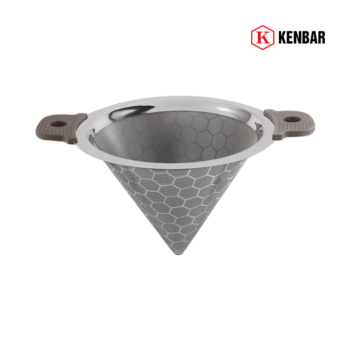 Phễu inox 304 Có Lưới Lọc 1 Phễu inox 304 Có Lưới Lọc 1