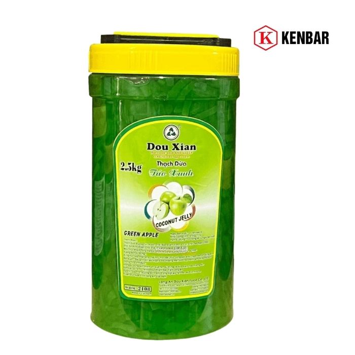 Thạch Dừa Douxian Táo Xanh 2.5Kg 1