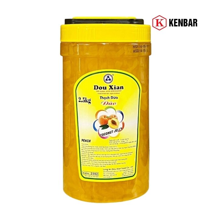 Thạch Jelly Douxian Đào 2.5Kg 1