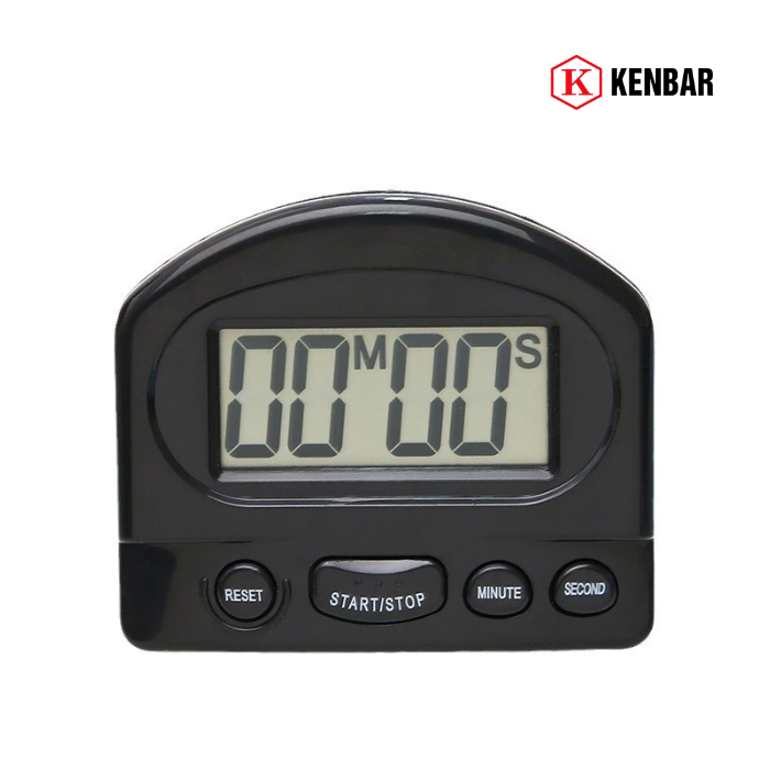 Đồng hồ bấm giờ nấu ăn màu đen 1