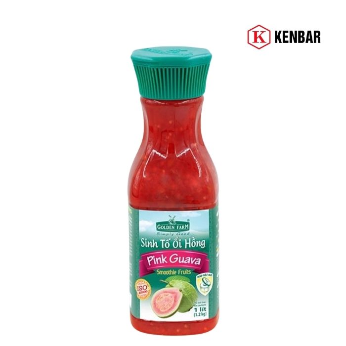 Sinh Tố Ổi Hồng Golden Farm 1L 1