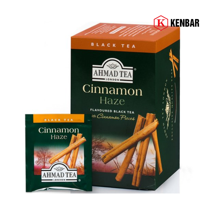 Trà túi lọc Ahmad hương quế hộp 40g 1 Trà túi lọc Ahmad hương quế hộp 40g 1