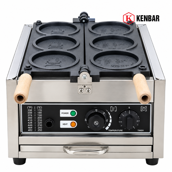 Máy Làm Bánh Đồng Xu Phô Mai 3 Khuôn