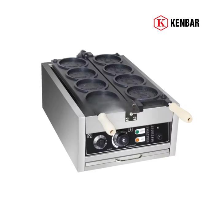 Máy làm bánh đồng xu phô mai 4 khuôn 1