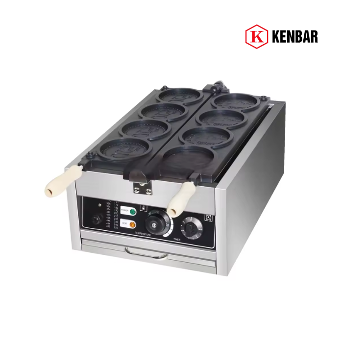 Máy làm bánh đồng xu phô mai 4 khuôn 2