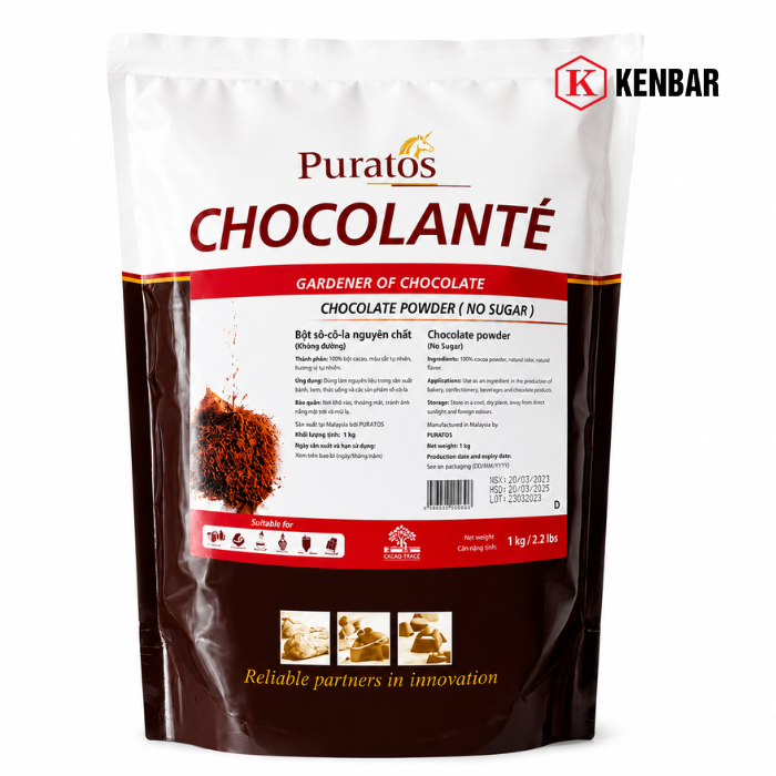 Bột Socola Nguyên Chất Không Đường