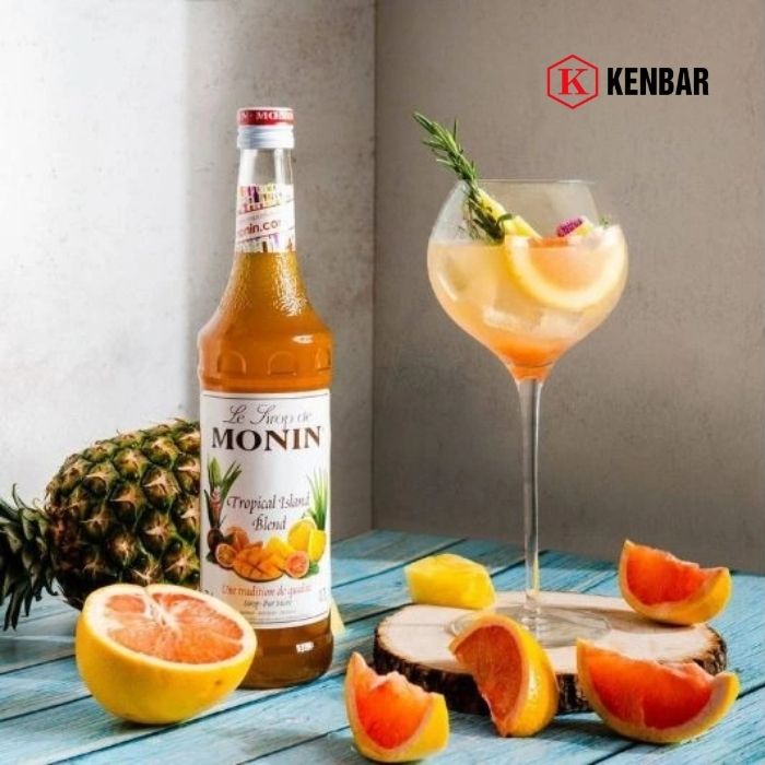 Monin Trái Cây Nhiệt Đới (Tropical Island Blend) 700Ml 2
