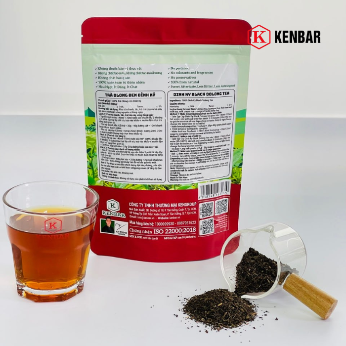 Trà O Long Đen Đỉnh Ký Kenbar 200g 2