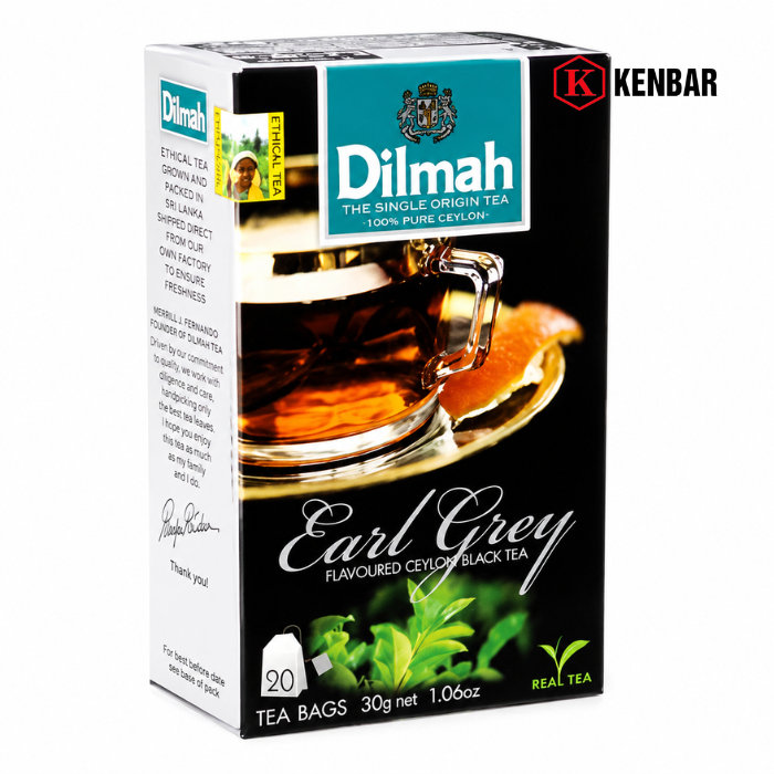 Trà Túi Lọc Dilmah Earl Grey Anh Hộp 30G