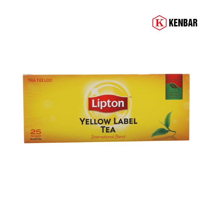 Trà Túi Lọc Lipton Nhãn Vàng hộp 25 gói 2