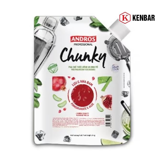 Mứt Chunky Lựu và Nha Đam 1