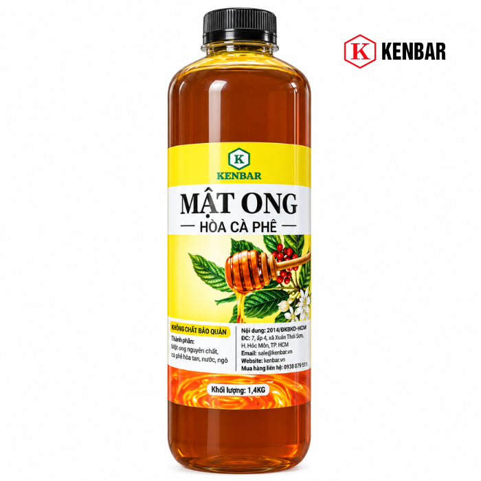 Mật Ong Hoa Cà Phê Kenbar 1.4KG