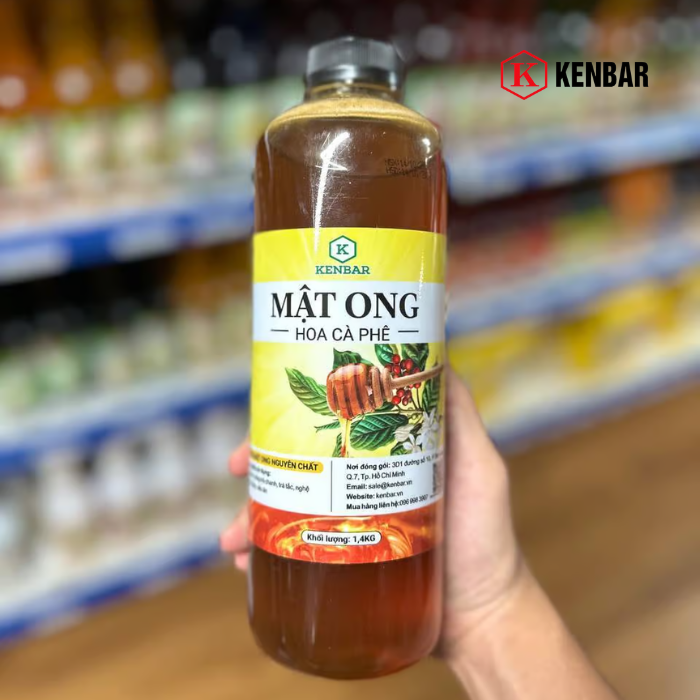 Mật Ong Hoa Cà Phê Kenbar 1.4kg 1