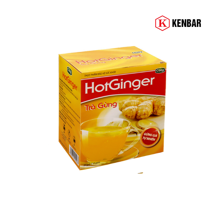 Trà Gừng Hòa Tan Cozy Hotginger Hộp 200g 1