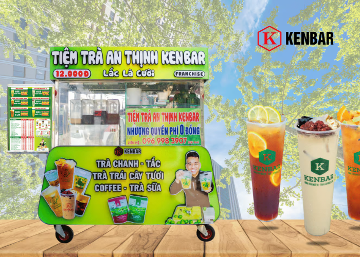 Nhượng quyền xe trà sữa An Thịnh Kenbar – Giải pháp toàn diện cho người mới