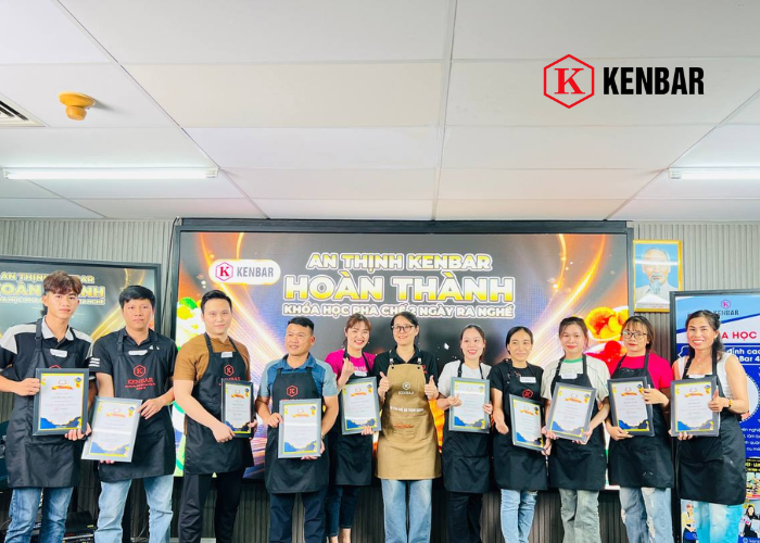 An Thịnh Kenbar – Trung tâm đào tạo pha chế hơn 10 năm tại TP.HCM