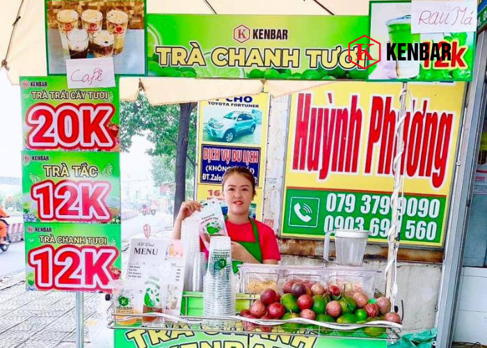 Có thể kết hợp xe trà chanh với các loại đồ uống khác không