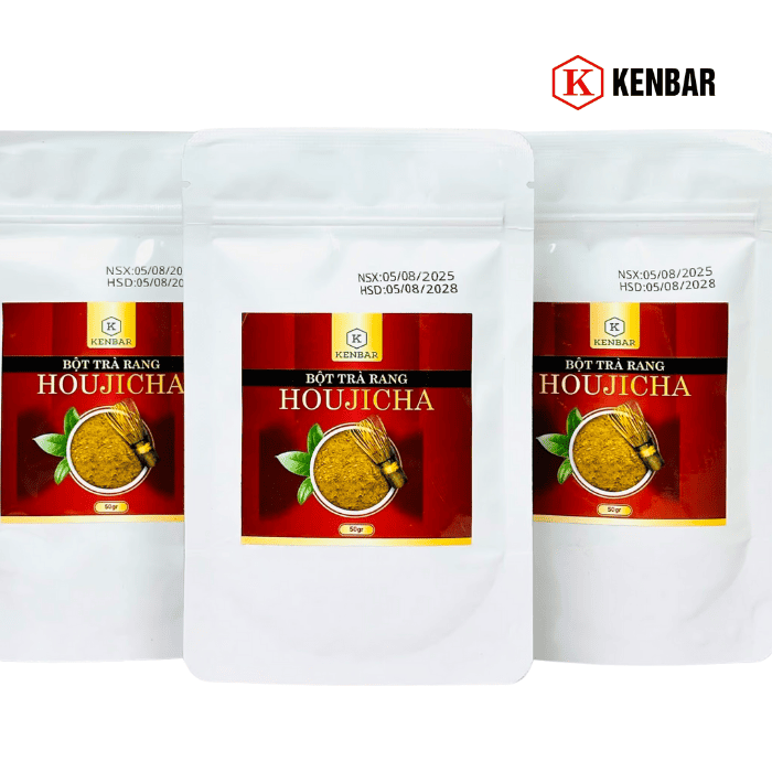 Bột Trà Rang Houjicha Kenbar (50G - 100G)