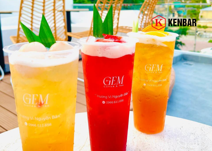 Menu đa dạng_ từ cà phê, trà sữa đến trà trái cây