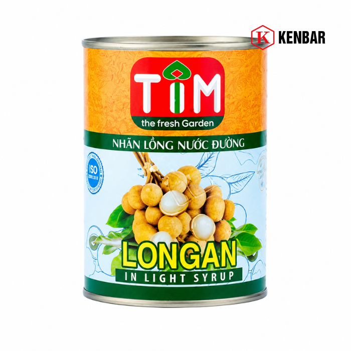 Nhãn Ngâm Đóng Lon Tim 565G